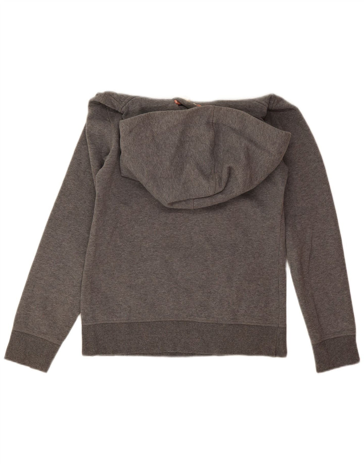 Playlife Womens Hoodie Jumper UK 10 Small Grey