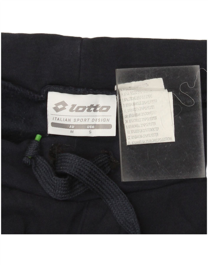 LOTTO Womens Graphic Tracksuit Trousers Joggers UK 14 Medium  Navy Blue