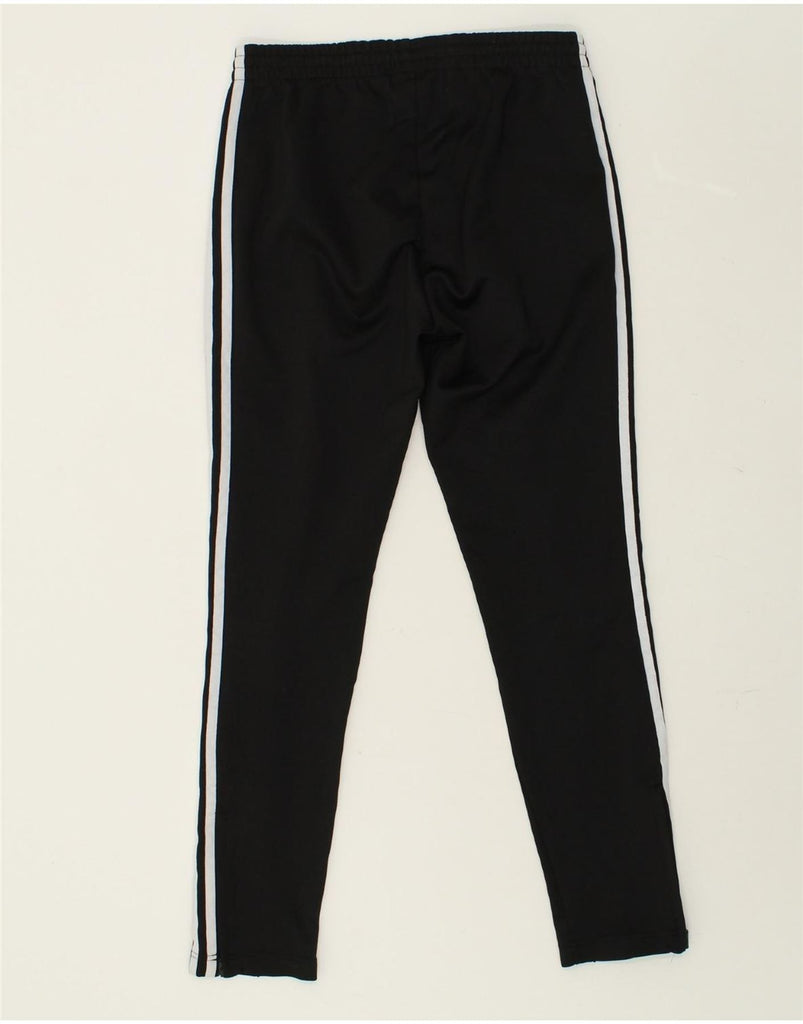 ADIDAS Womens Tracksuit Trousers UK 10 Small Black Cotton | Vintage Adidas | Thrift | Second-Hand Adidas | Used Clothing | Messina Hembry 