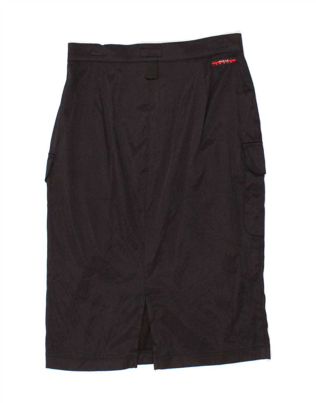 GUESS Womens Cargo Skirt Small W26  Black Polyamide Vintage Guess and Second-Hand Guess from Messina Hembry 