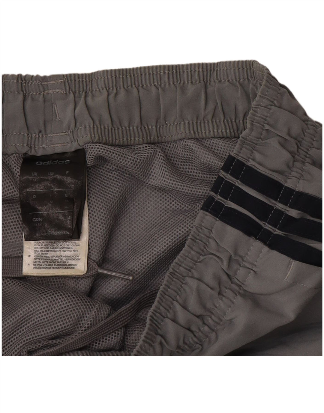 Adidas Mens Sport Shorts Medium Grey Polyester