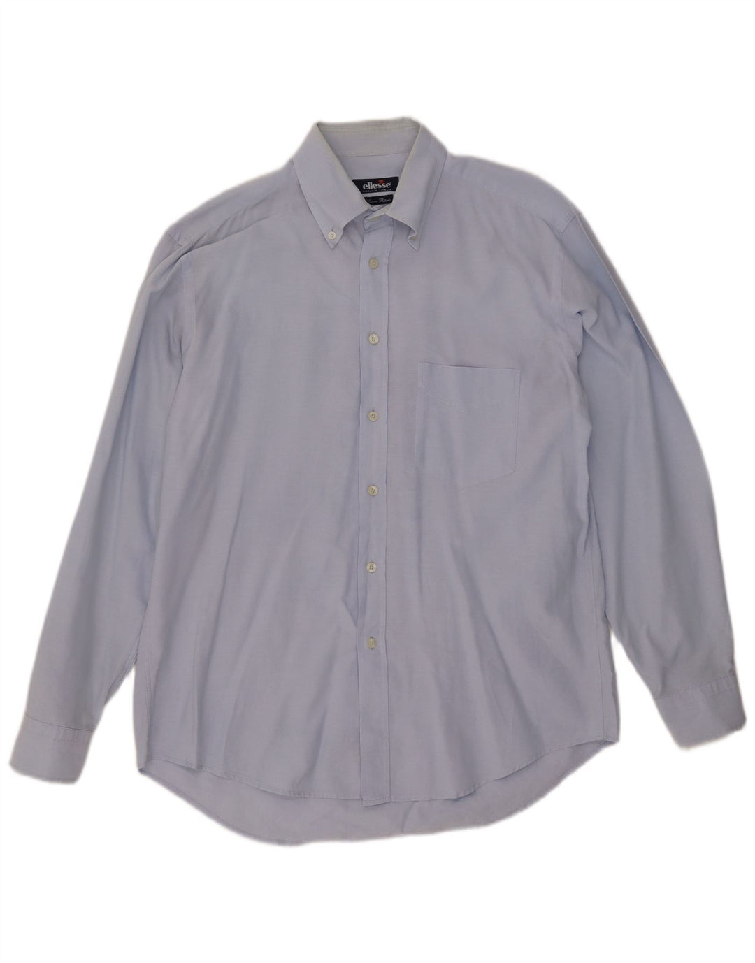 Ellesse Mens Shirt Large Blue Cotton