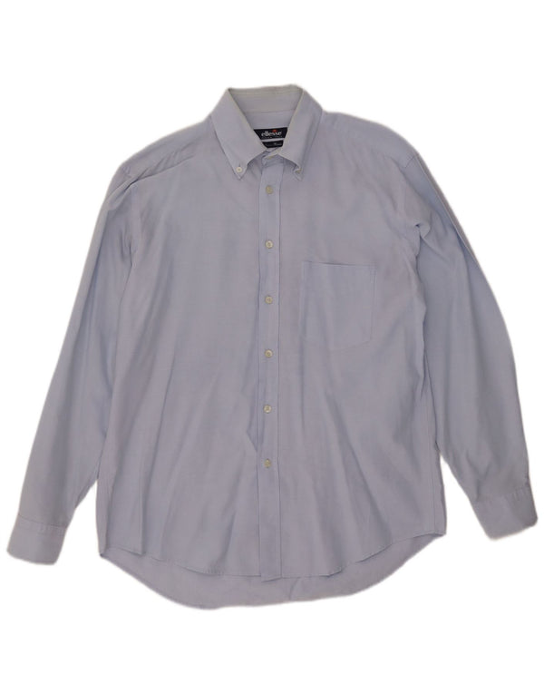 Ellesse Mens Shirt Large Blue Cotton
