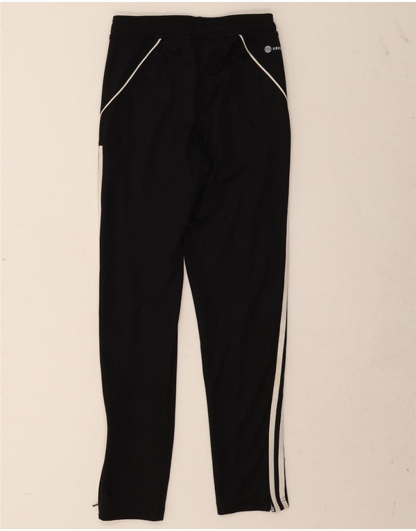 Adidas Boys Aeroready Tracksuit Trousers 11-12 Years  Black Polyester