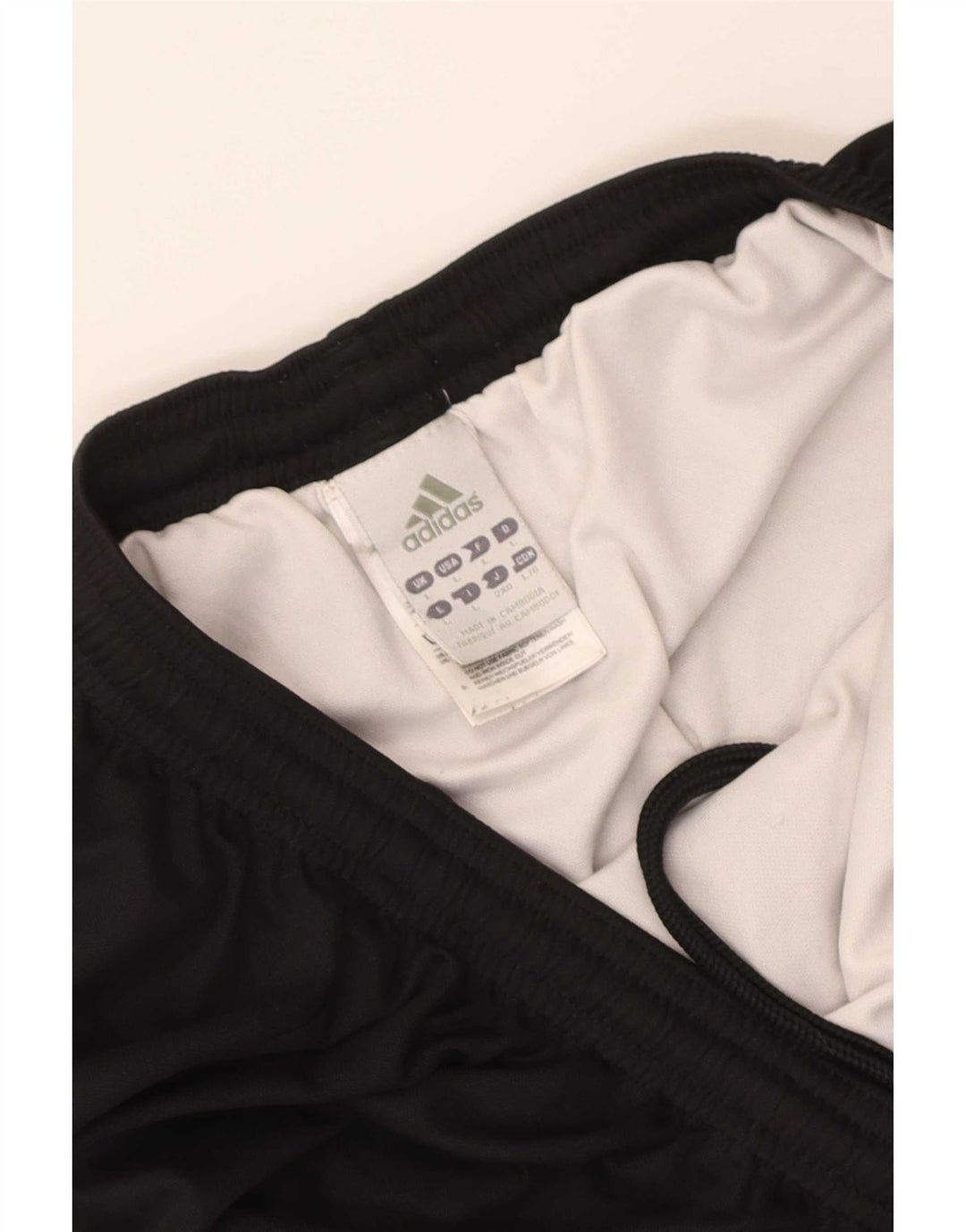 Adidas Mens Sport Shorts Large  Black Polyester