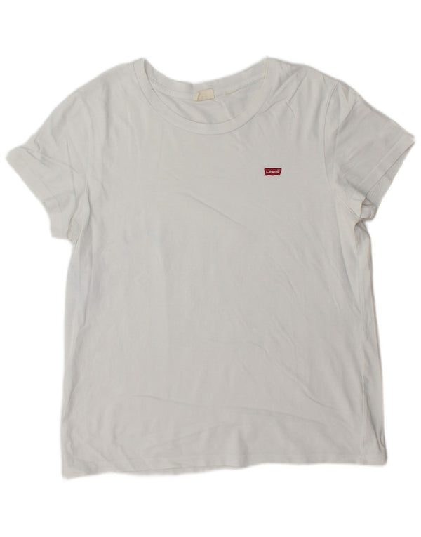 Levi's Mens T-Shirt Top Large White