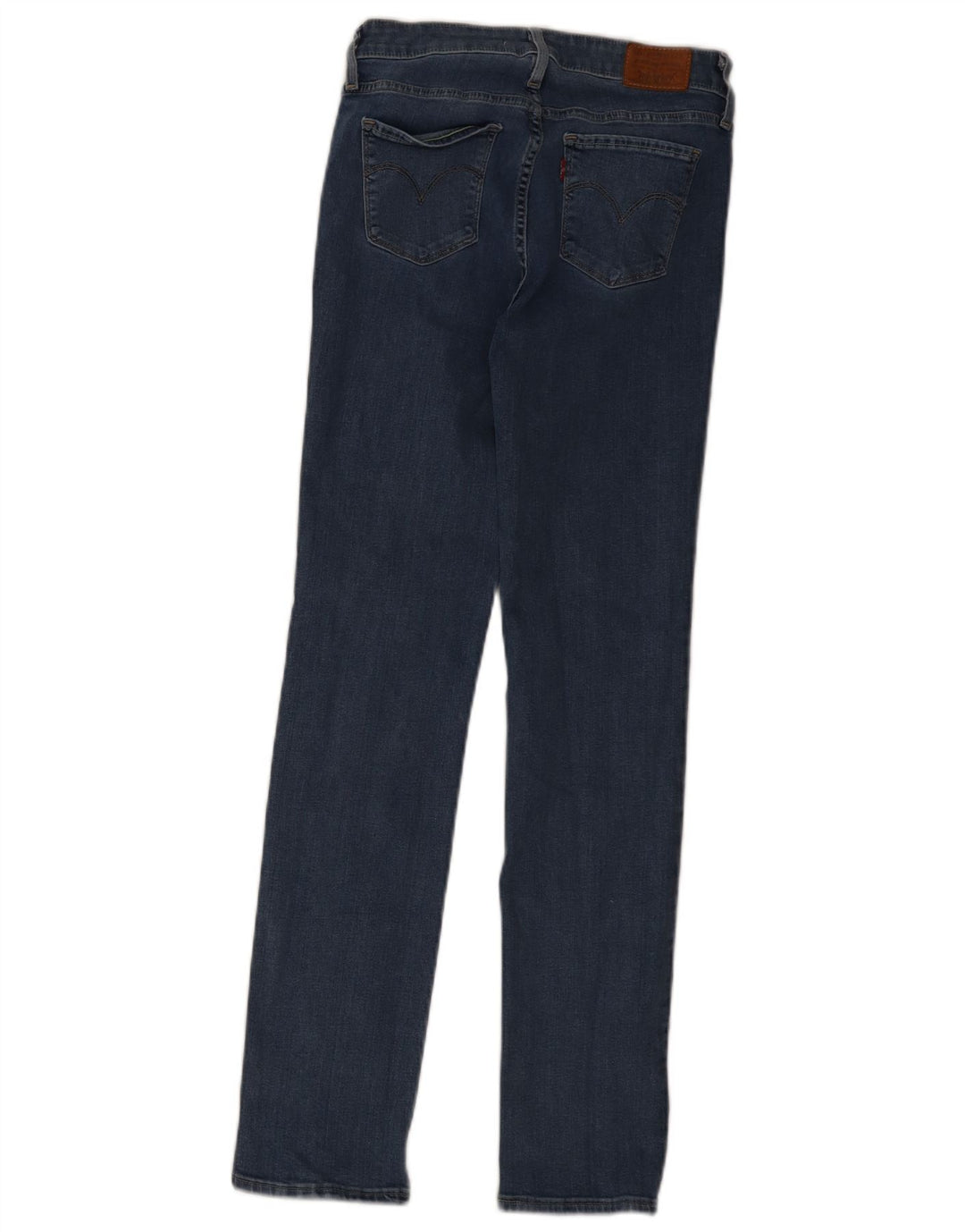 Levi's Womens 712 Slim Jeans W28 L32 Blue Cotton