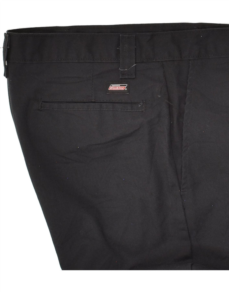 DICKIES Mens Slim Chino Trousers W40 L32 Black Cotton Vintage Dickies and Second-Hand Dickies from Messina Hembry 