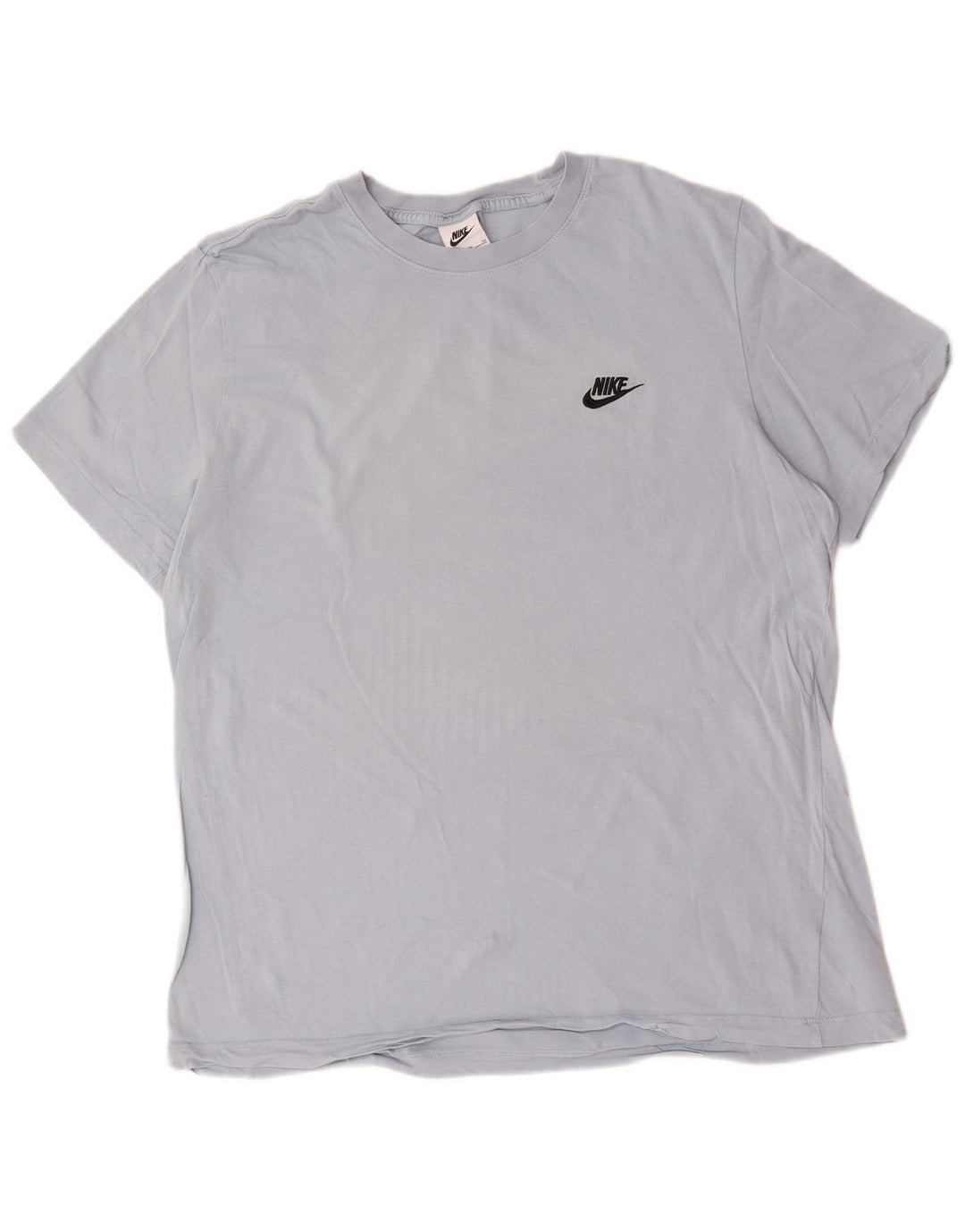 Nike Mens T-Shirt Top XL Blue Cotton