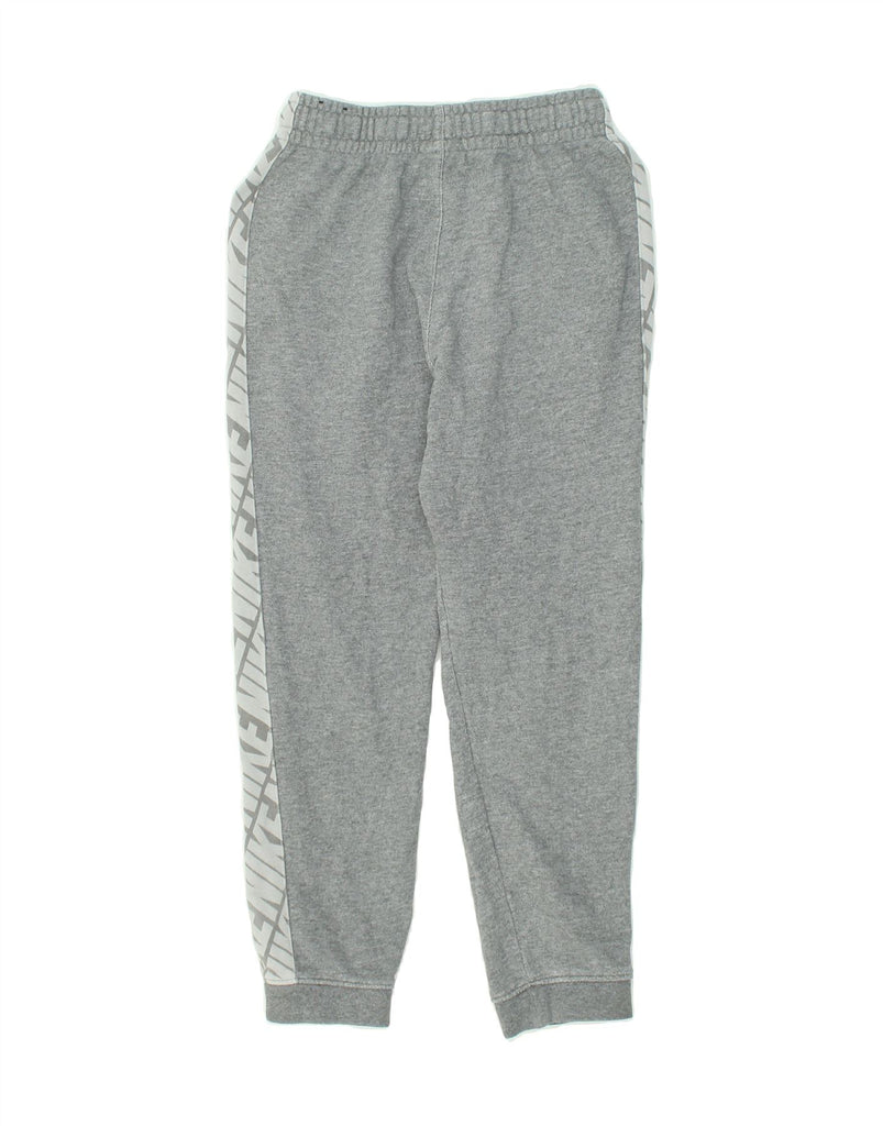 NIKE Boys Graphic Tracksuit Trousers Joggers 12-13 Years Large Grey Cotton | Vintage Nike | Thrift | Second-Hand Nike | Used Clothing | Messina Hembry 