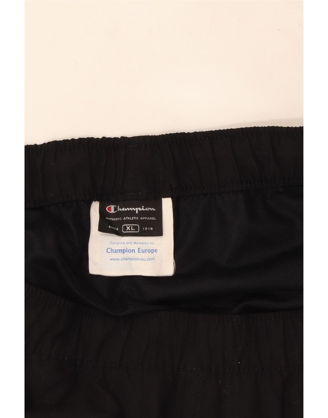 Champion Mens Graphic Swimming Shorts XL  Black Colourblock Polyester