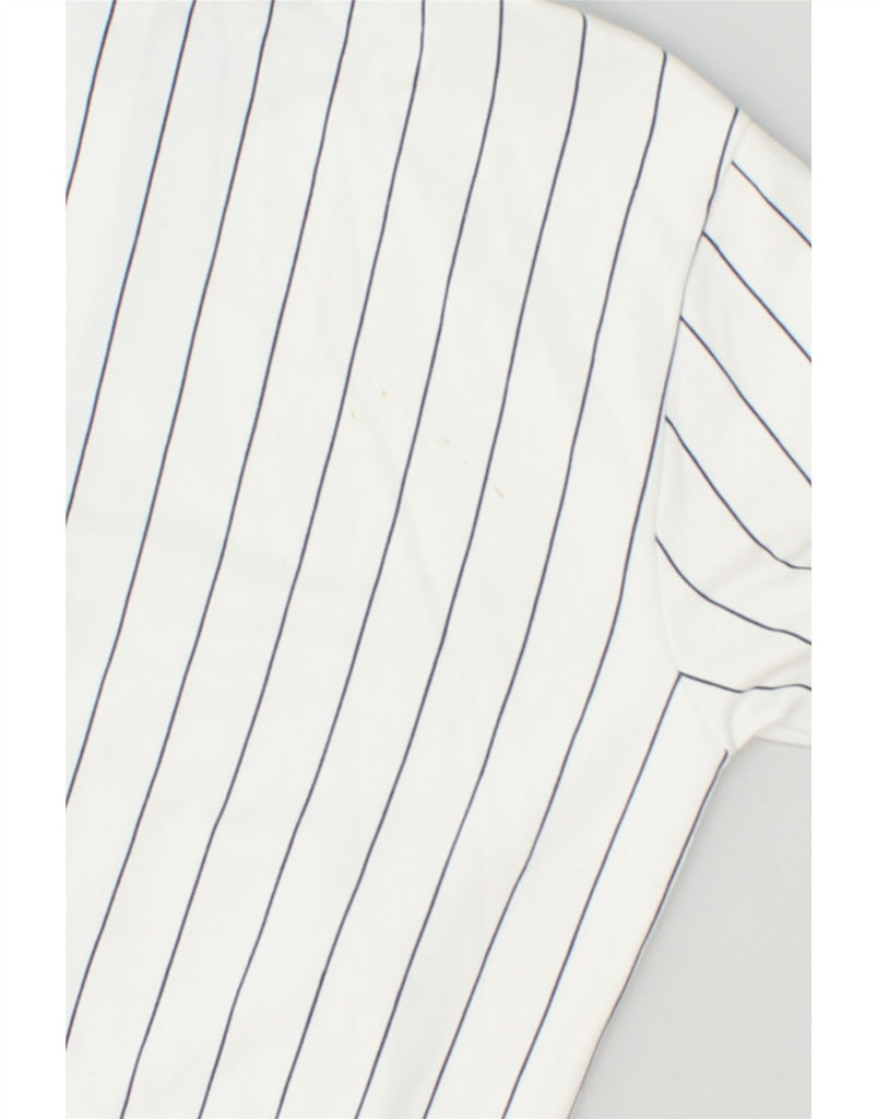 FILA Boys Tracksuit Top Jacket 15-16 Years White Striped Cotton | Vintage Fila | Thrift | Second-Hand Fila | Used Clothing | Messina Hembry 