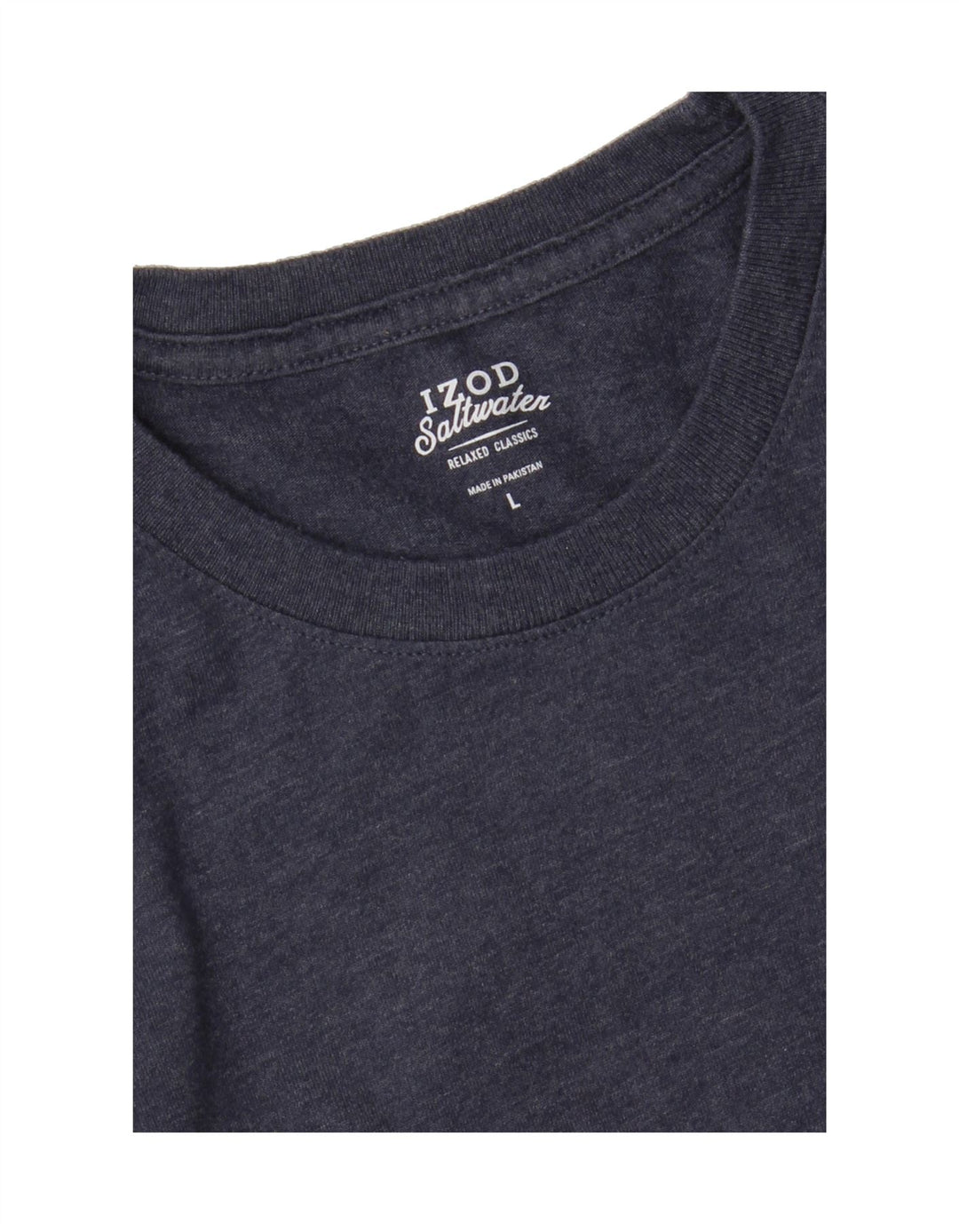 IZOD Mens Relaxed Fit Graphic T-Shirt Top Large Navy Blue Vintage Izod and Second-Hand Izod from Messina Hembry 