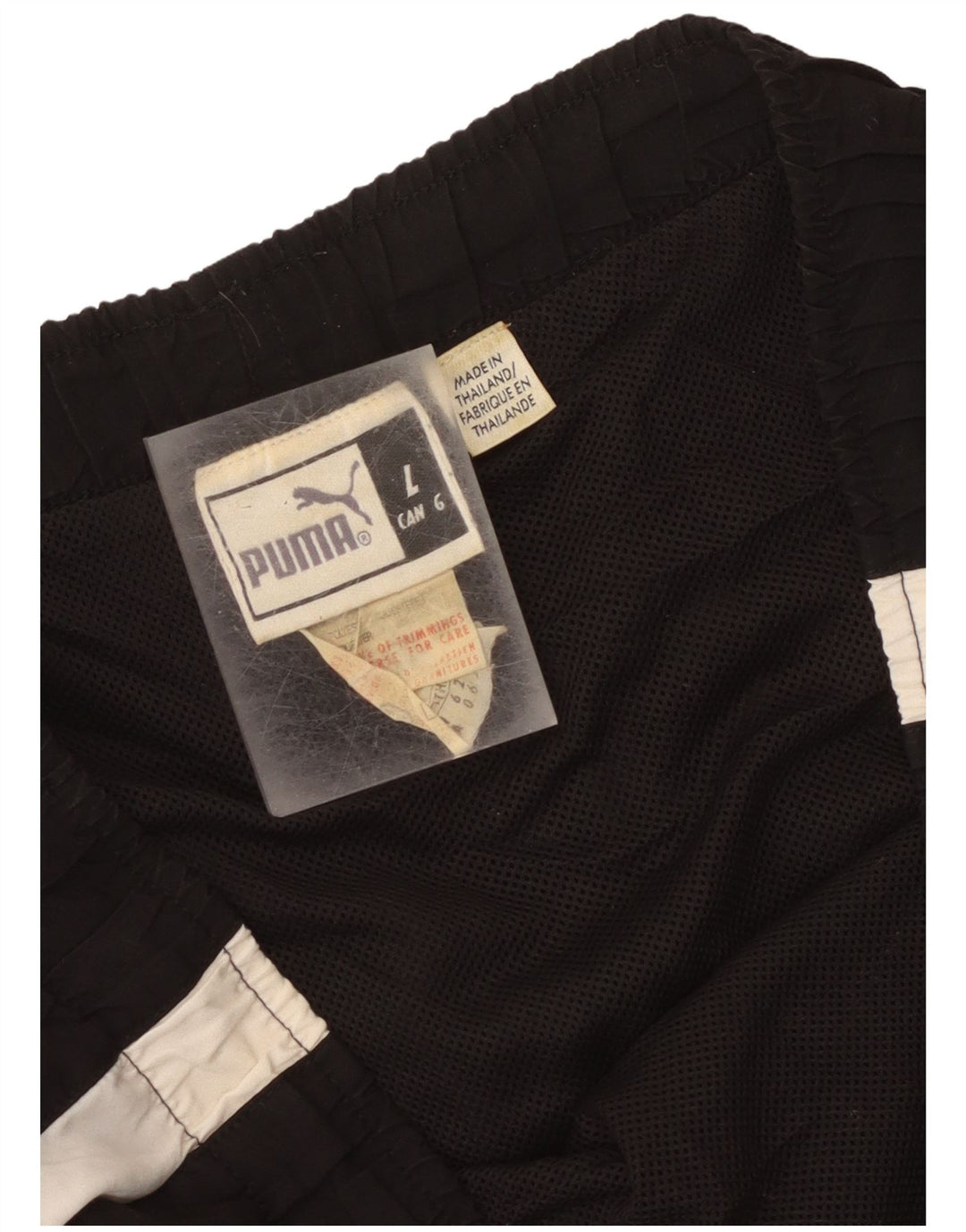 Puma Mens Sport Shorts Large Black Colourblock Polyester