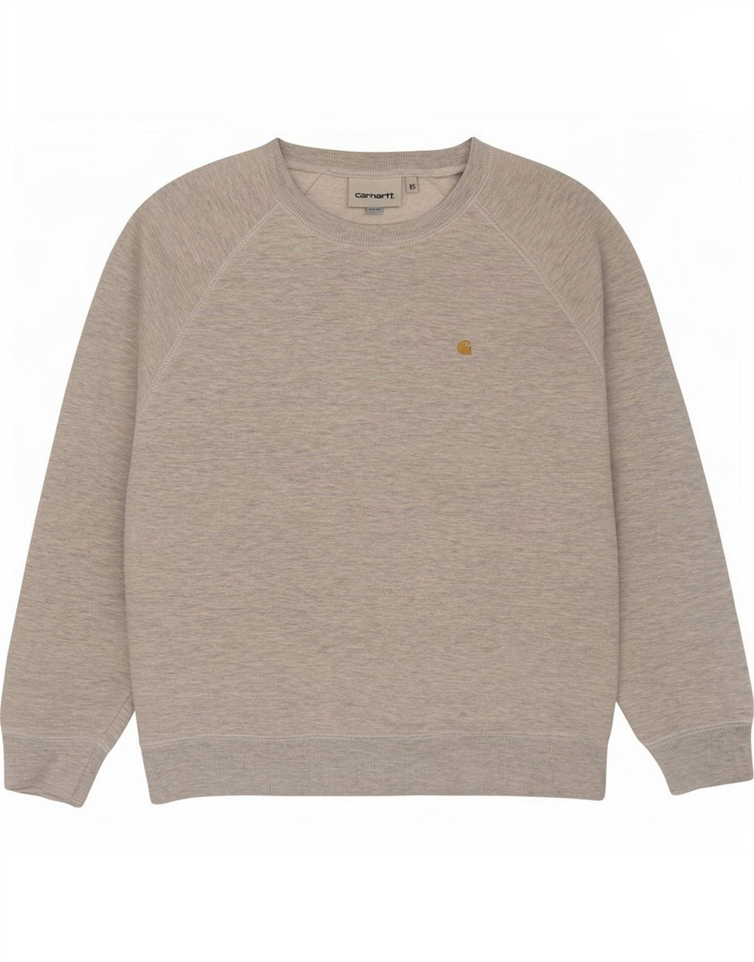 Carhartt Womens Oversized Sweatshirt Jumper UK 6 XS Grey Cotton