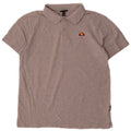 Ellesse Womens Polo Shirt UK 16 Large Grey Cotton