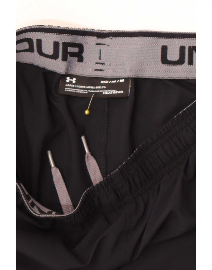 Under Armour Mens Heat Gear Graphic Sport Shorts Medium Black