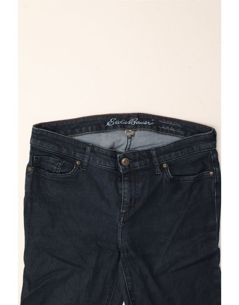 EDDIE BAUER Womens Slightly Curvy Straight Jeans US 10 Large W32 L32 Blue Vintage Eddie Bauer and Second-Hand Eddie Bauer from Messina Hembry 