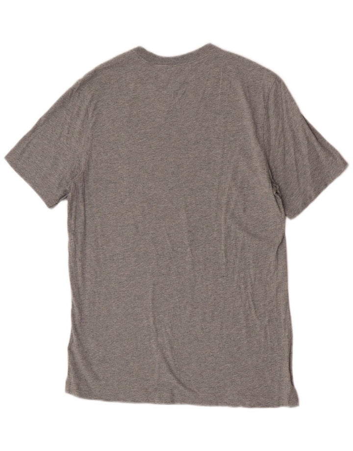 Nike Mens T-Shirt Top Medium Grey Flecked Cotton