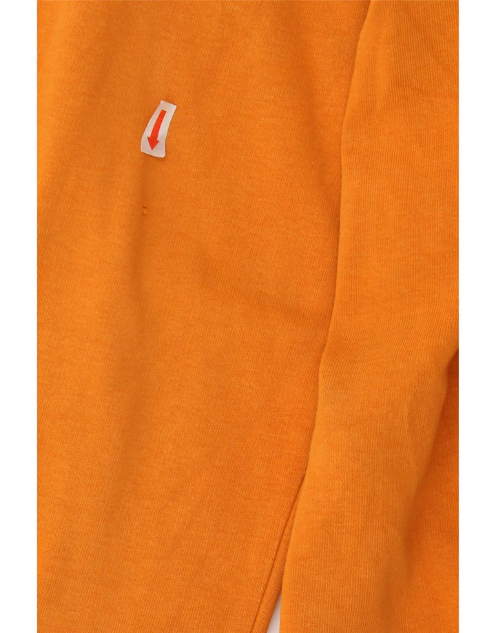 FILA Mens Hoodie Jumper Small Orange Cotton Vintage Fila and Second-Hand Fila from Messina Hembry 