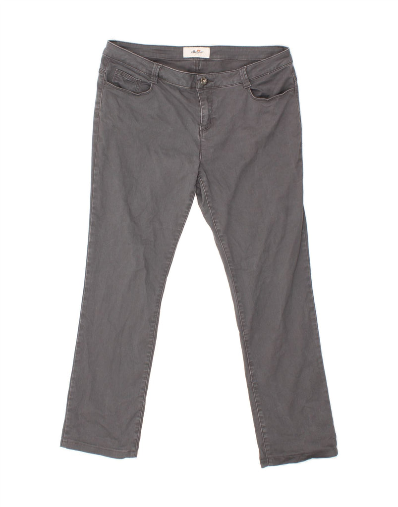 ELLESSE Womens Slim Jeans IT 46 Large W36 L28 Grey Cotton Vintage Ellesse and Second-Hand Ellesse from Messina Hembry 