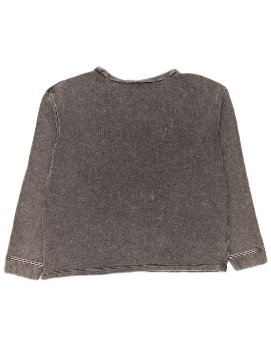 Guess Womens Graphic Sweatshirt Jumper UK 16 Large Grey Cotton