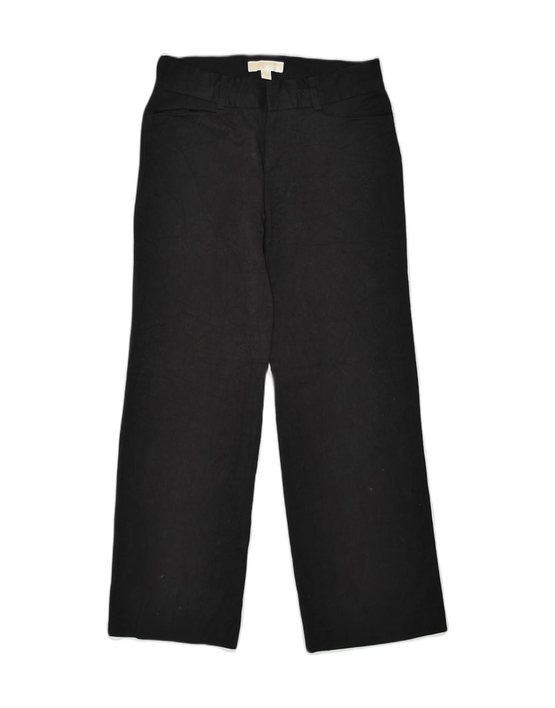 MICHAEL KORS Womens Wide Leg Casual Trousers US 6 Medium W32 L32  Black | Vintage | Thrift | Second-Hand | Used Clothing | Messina Hembry 