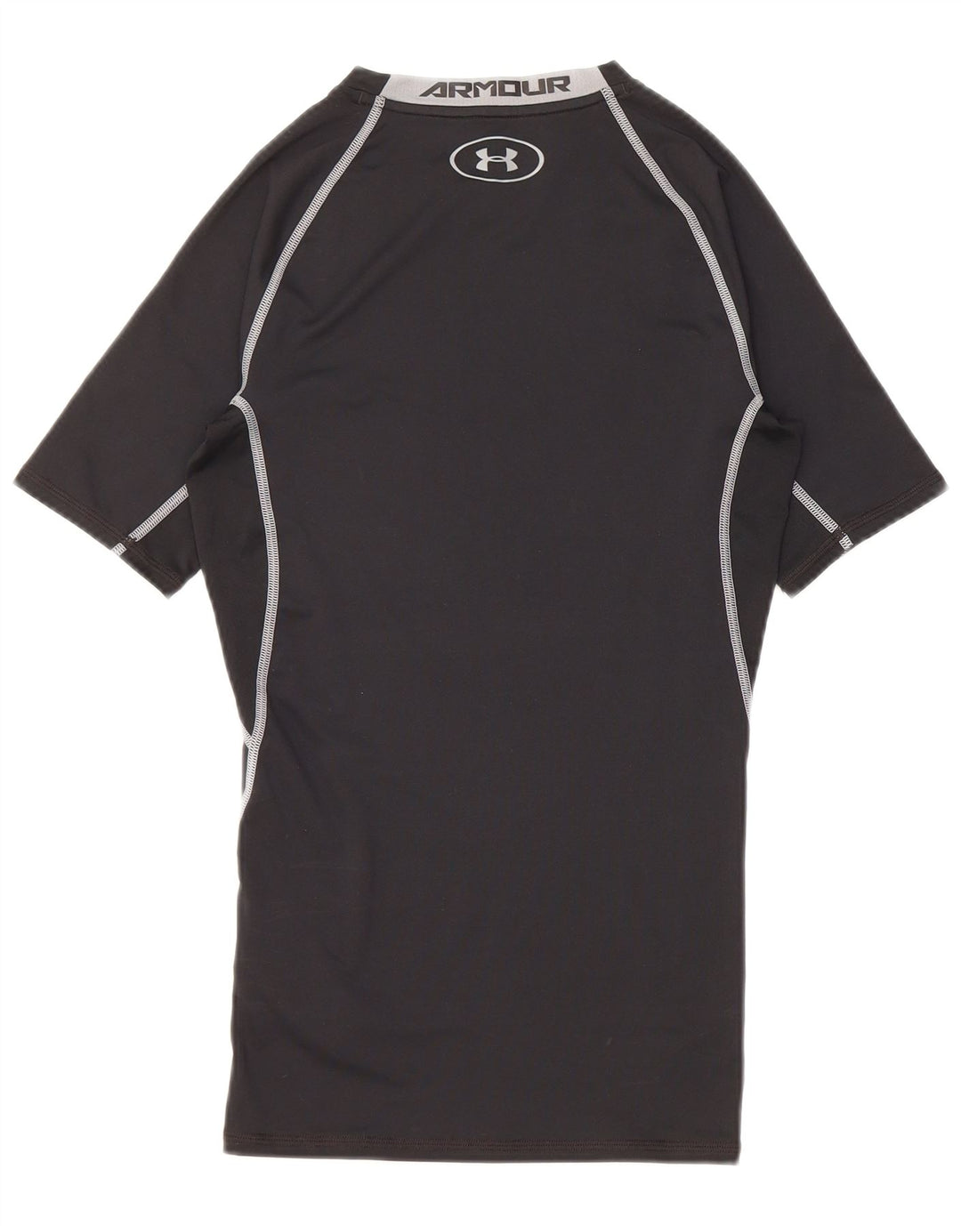Under Armour Womens Graphic T-Shirt Top UK 8 Small Black Polyester