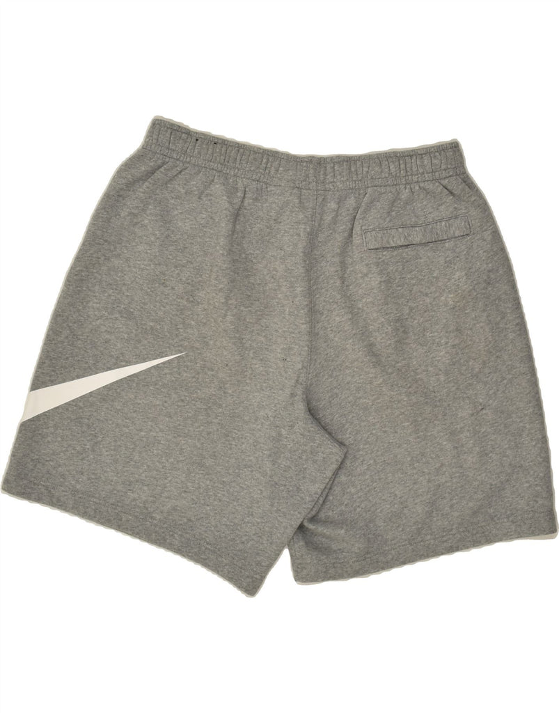 NIKE Mens Graphic Sport Shorts XL Grey Cotton | Vintage Nike | Thrift | Second-Hand Nike | Used Clothing | Messina Hembry 