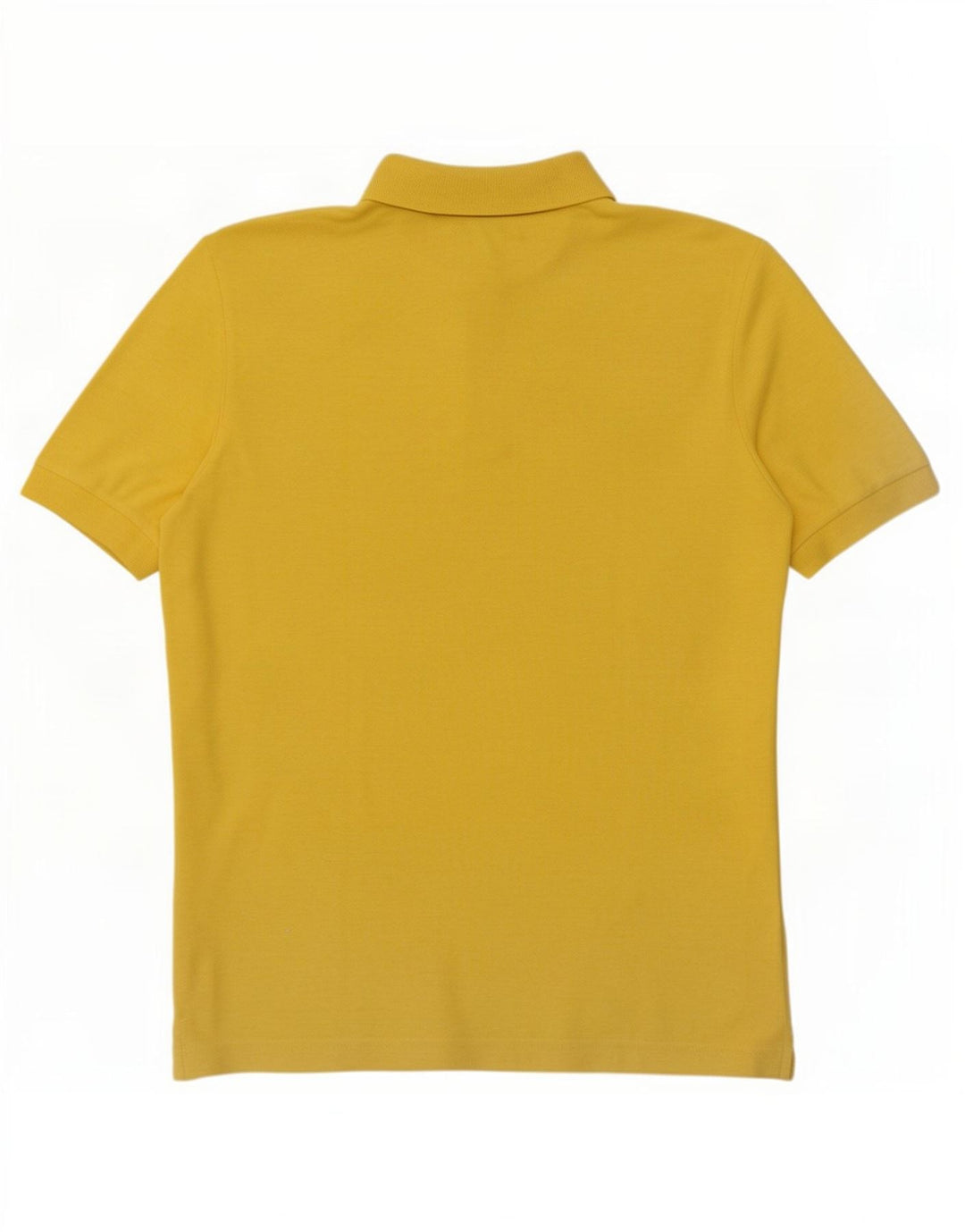 Fila Mens Polo Shirt IT 50 Medium Yellow Cotton