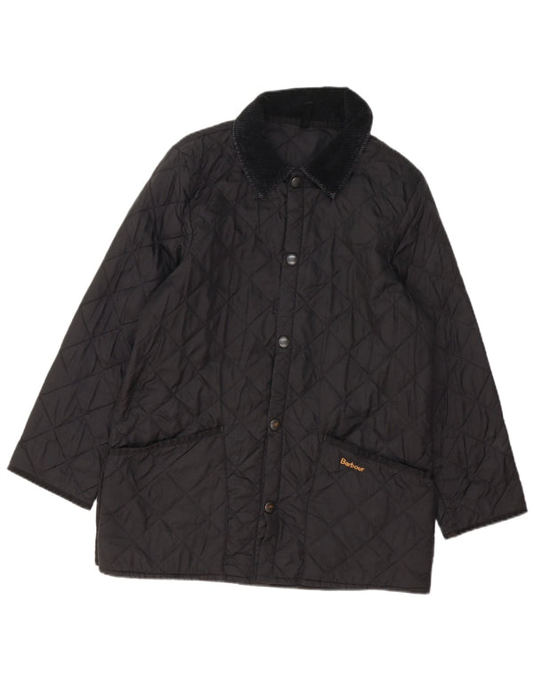 Barbour Womens Quilted Jacket UK 18 XL Black Polyamide