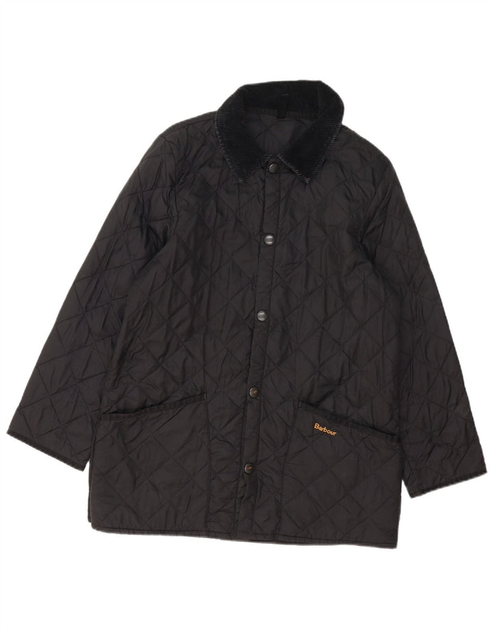 Barbour Womens Quilted Jacket UK 18 XL Black Polyamide