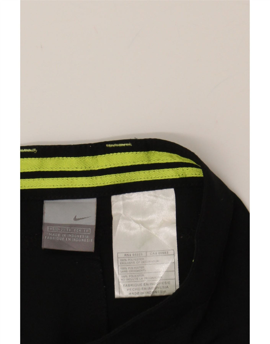 NIKE Womens Sport Shorts US 0/2 XS  Black Polyester Vintage Nike and Second-Hand Nike from Messina Hembry 