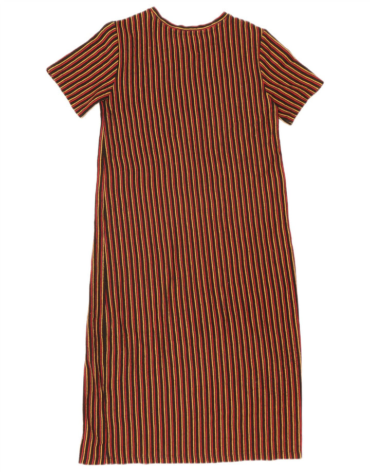 Zara Womens Shift Dress UK 10 Small Multicoloured Striped