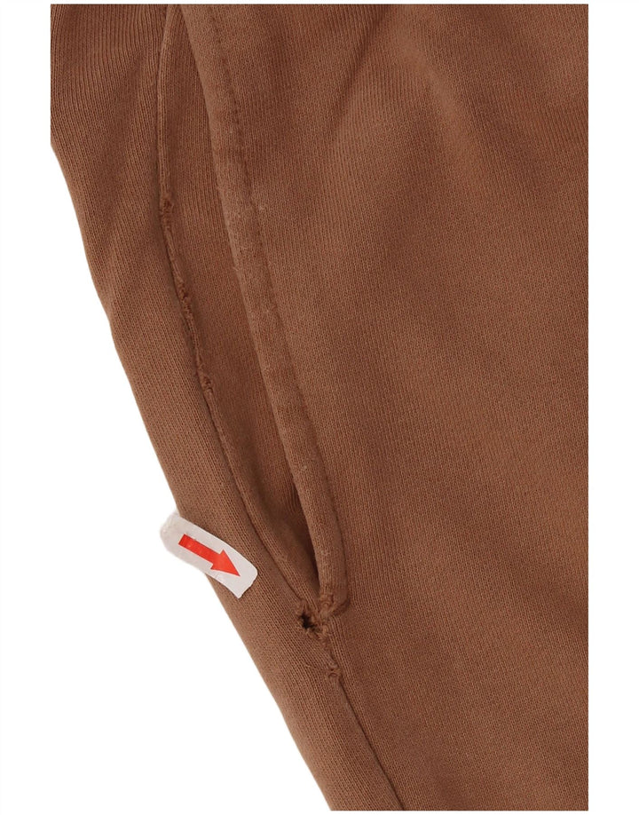 JORDAN Mens Tracksuit Trousers Joggers Small  Brown Cotton