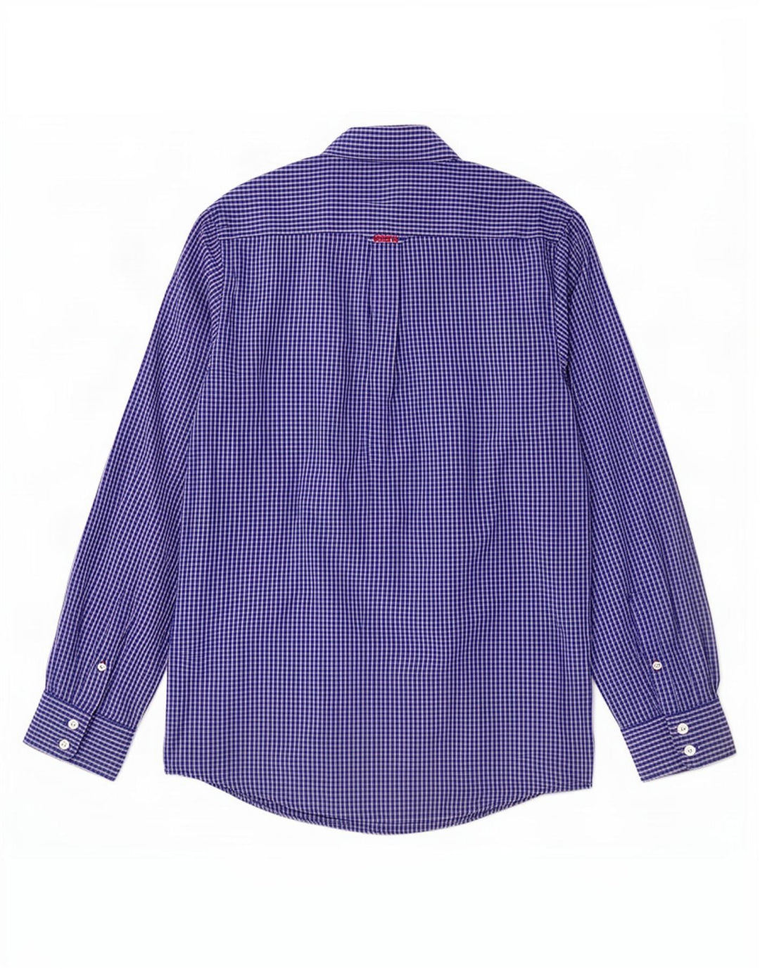 Crew Clothing Mens Classic Fit Shirt Medium Blue Check Cotton