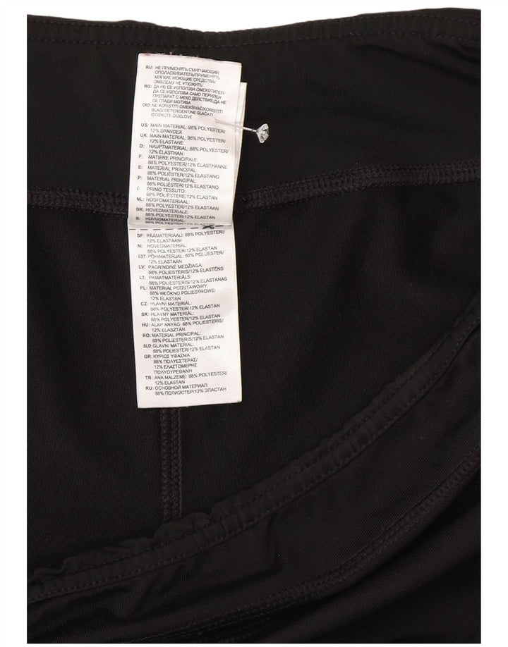 Adidas Womens Climalite Tracksuit Trousers UK 16/18 Large Black Polyester