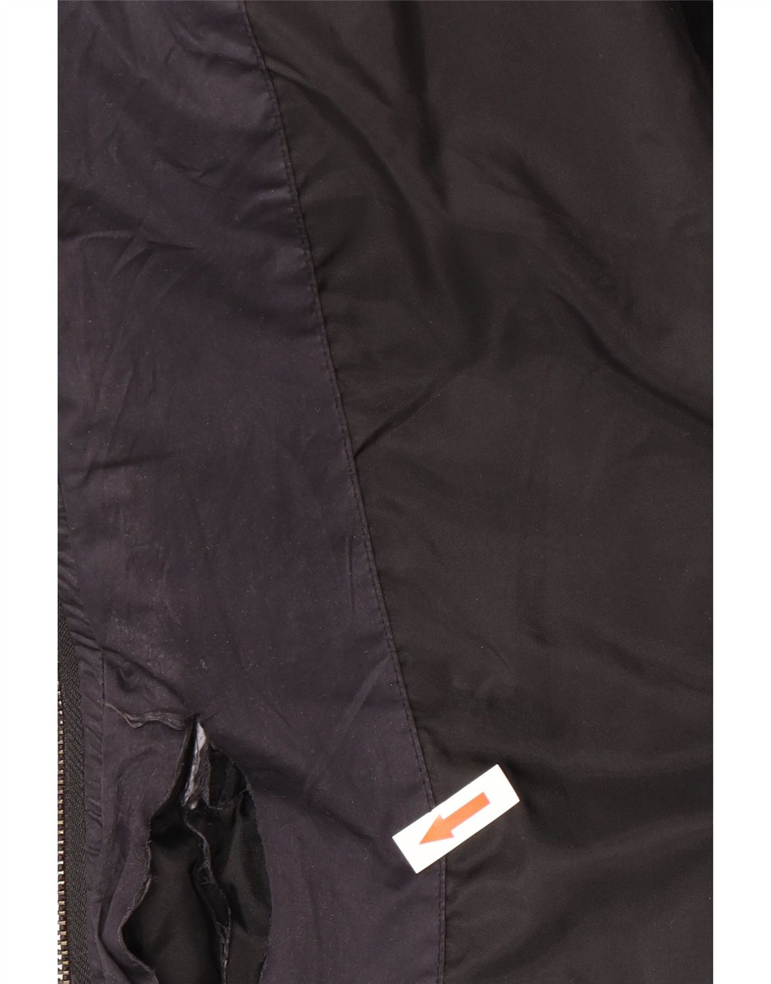Guess By Marciano Womens Padded Coat IT 46 Large Navy Blue Polyester