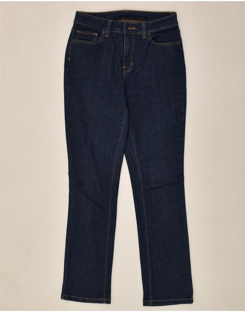 L.L.BEAN Womens Classic Fit Slim Jeans US 6 Medium W28 L29 Navy Blue | Vintage L.L.Bean | Thrift | Second-Hand L.L.Bean | Used Clothing | Messina Hembry 