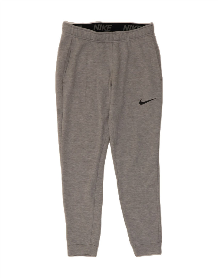 NIKE Mens Dri Fit Standard Fit Tracksuit Trousers Joggers Small  Grey Vintage Nike and Second-Hand Nike from Messina Hembry 