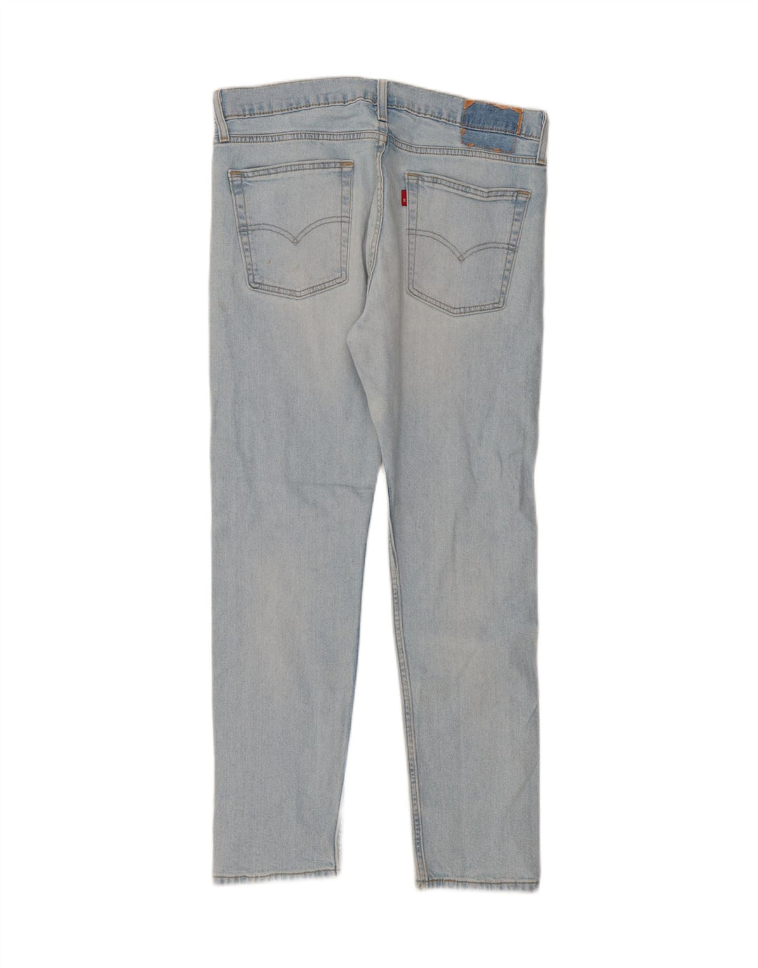 Levi's Mens Straight Jeans W33 L30 Blue Cotton