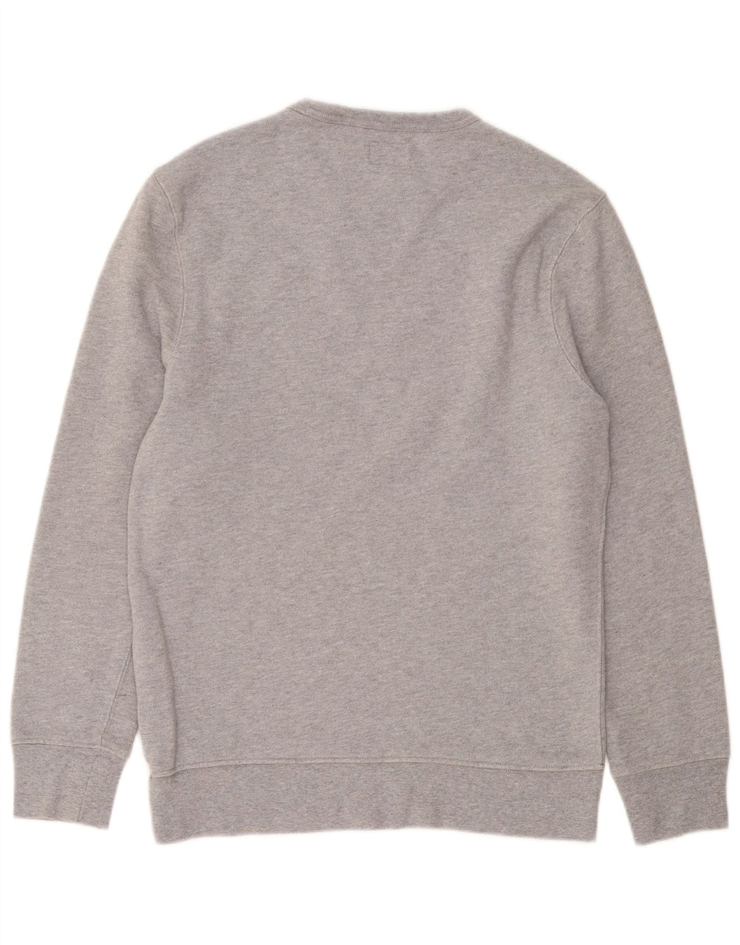 LEVI'S Mens Graphic Sweatshirt Jumper Small Grey Cotton