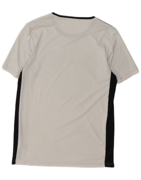 Nike Mens Aeroready T-Shirt Top Medium White Colourblock Polyester