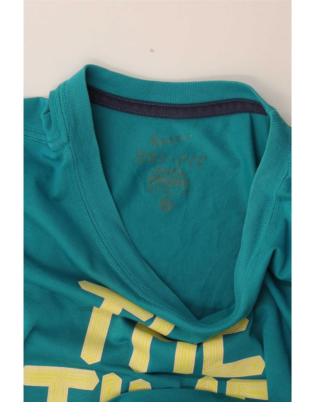 Nike Mens Dri Fit Graphic T-Shirt Top Medium Turquoise
