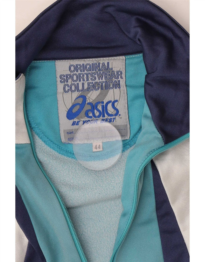 Asics Mens Graphic Tracksuit Top Jacket IT 44 XS Multicoloured Colourblock