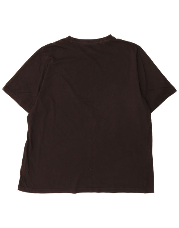Puma Mens Graphic T-Shirt Top XL Black Cotton