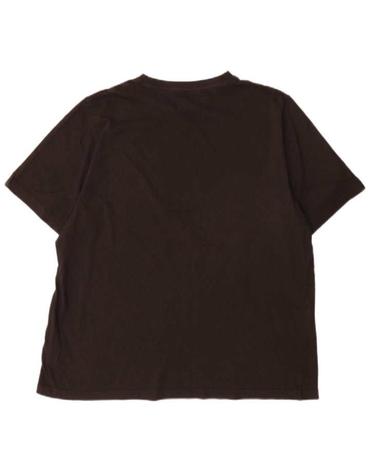 Puma Mens Graphic T-Shirt Top XL Black Cotton