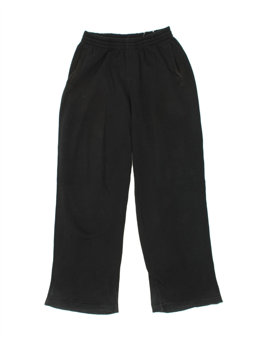 PUMA Womens Tracksuit Trousers UK 12 Medium Black Cotton Vintage Puma and Second-Hand Puma from Messina Hembry 