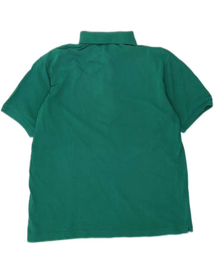 Kappa Mens Polo Shirt XL Green Cotton
