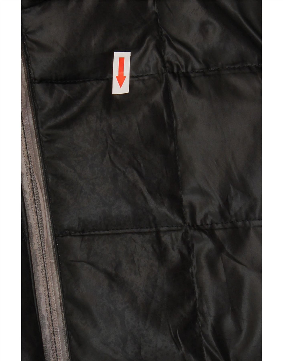 Zara Boys Hooded Padded Jacket 13-14 Years XL Black Polyester